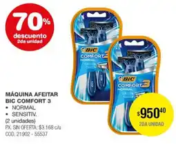 Atomo Conviene Bic comfort 3 máquina afeitar oferta