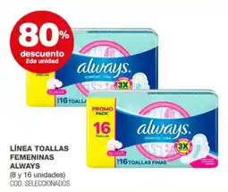Atomo Conviene Always línea toallas femeninas oferta