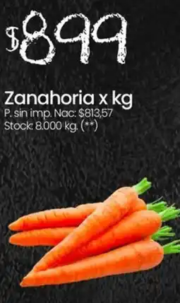 Changomas Zanahoria oferta