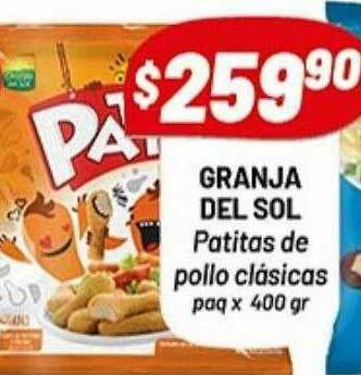 Almacor Granja Del Sol Patitas De Pollo Clásicas oferta