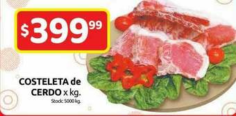 Cordiez Costeleta De Cerdo oferta