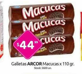 Cordiez Galletas Arcor Macucas oferta