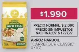Carrefour Carrefour classic arroz parboil oferta