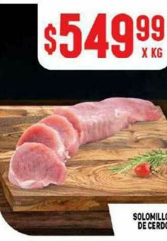 Makro Solomillo De Cerdo oferta