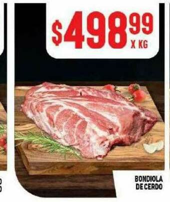 Makro Bondiola De Cerdo oferta
