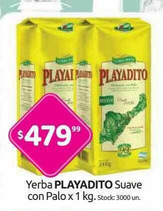 Cordiez Yerba Playadito Suave Con Palo oferta