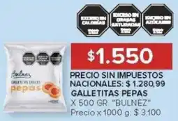 Carrefour Bulnez alletitas pepas oferta