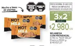 Carrefour Not mila milanesa llevando & unidades oferta