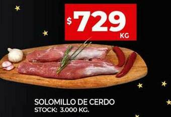 Supermercados DIA Solomillo De Cerdo oferta