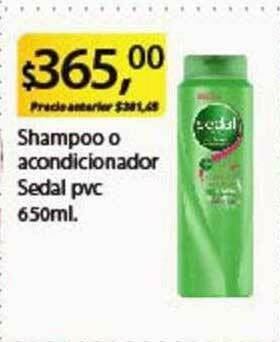 Supermercados Damesco Shampoo O Acondicionador Sedal Pvc oferta