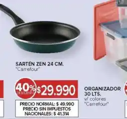 Carrefour Carrefour sarten zen oferta