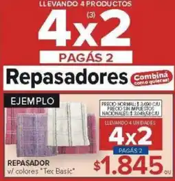 Carrefour Tex basic repasador oferta