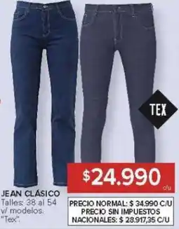 Carrefour Jean clásico oferta
