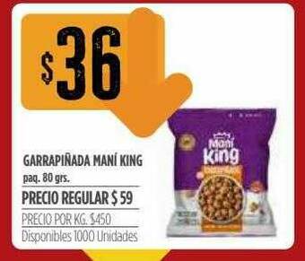 Supermercados Vea Garrapiñada Maní King oferta