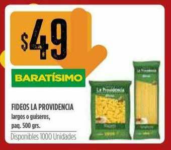 Supermercados Vea Fideos La Providencia oferta