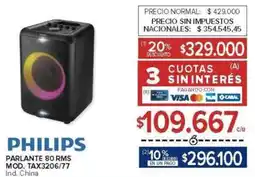 Carrefour Philips parlante oferta