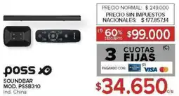 Carrefour Poss soundbar oferta