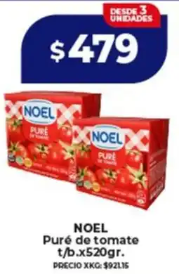 Supermayorista Vital Noel puré de tomate t/b oferta