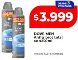 Supermayorista Vital Dove men antitr prot total ae oferta