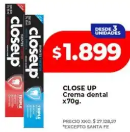Supermayorista Vital Close up crema dental oferta