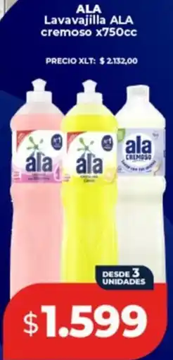 Supermayorista Vital Ala lavavajilla ala cremoso oferta