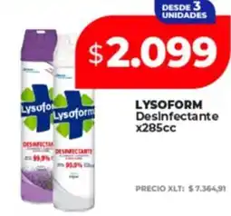 Supermayorista Vital Lysoform desinfectante oferta