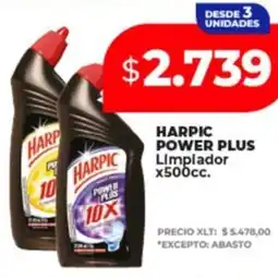 Supermayorista Vital Harpic power plus limpiador oferta