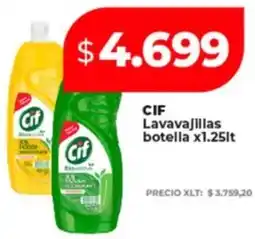Supermayorista Vital Cif lavavajillas botella oferta