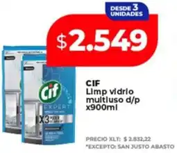 Supermayorista Vital Cif limp vidrio multiuso d/p oferta