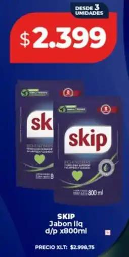 Supermayorista Vital Skip jabon liq d/p oferta