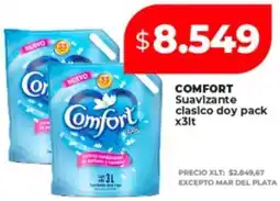 Supermayorista Vital Comfort suavizante clasico doy pack oferta