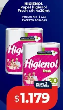 Supermayorista Vital Higienol papel higienol fresh s/h oferta