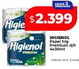 Supermayorista Vital Higiemol papel hig premium d/h oferta