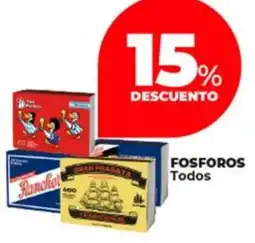 Supermayorista Vital Fosforos todos oferta