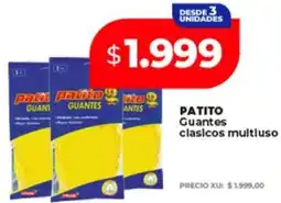 Supermayorista Vital Patito guantes clasicos multiuso oferta