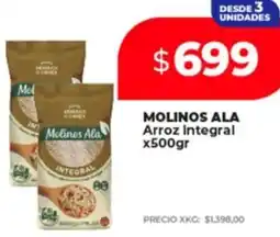 Supermayorista Vital Molinos ala arroz integral oferta