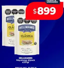 Supermayorista Vital Hellmann's mayonesa d/pack oferta