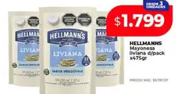 Supermayorista Vital Hellmann's mayonesa livlana d/pack oferta