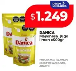 Supermayorista Vital Danica mayonesa jugo ilmon oferta