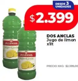 Supermayorista Vital Dos anclas jugo de limon oferta