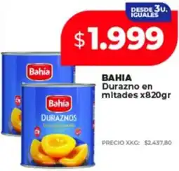 Supermayorista Vital Bahia durazno en mitades oferta