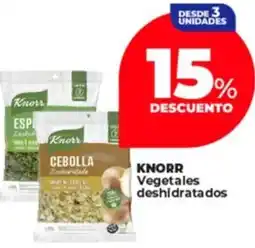 Supermayorista Vital Knorr vegetales deshidratados oferta