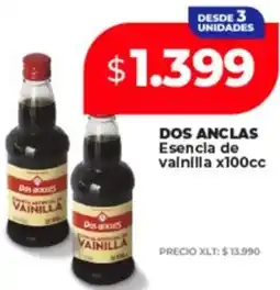 Supermayorista Vital Dos anclas esencia de vainilla oferta