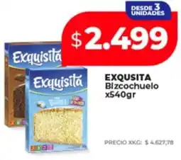 Supermayorista Vital Exqusita bizcochuelo oferta