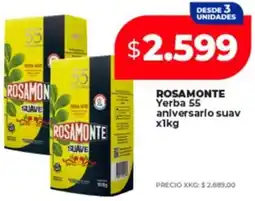 Supermayorista Vital Rosamonte yerba 55 aniversario suav oferta