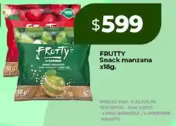 Supermayorista Vital Frutty snack manzana oferta
