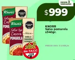 Supermayorista Vital Knorr salsa pomarola oferta