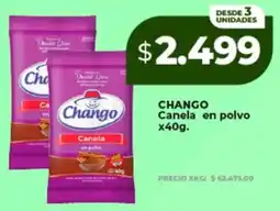 Supermayorista Vital Chango canela en polvo oferta