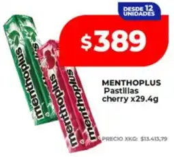 Supermayorista Vital Menthoplus pastillas cherry oferta