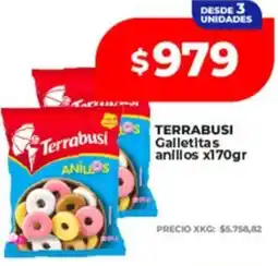 Supermayorista Vital Terrabusi galletitas anillos oferta